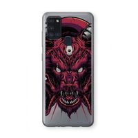 Hell Hound and Serpents: Samsung Galaxy A21s Transparant Hoesje