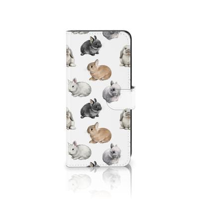 Telefoonhoesje | Met pasjeshouder | voor Samsung Galaxy M53 Konijntjes Telefoonhoesje | Met pasjeshouder | voor Samsung Galaxy M53 Konijntjes