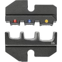 Knipex Knipex-Werk 97 49 06 Krimpinzetstuk Geïsoleerde kabelschoenen, Geïsoleerde connectoren (male), Geïsoleerde stootverbinders 0.5 tot 6 mm² Geschikt voor