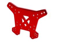 Traxxas - Shock tower, rear, 6061-T6 aluminum (red-anodized) (TRX-9538R)