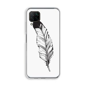 Pluim: Huawei P40 Lite Transparant Hoesje