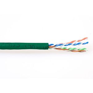 ACT EP387B CAT6 U/UTP PVC Patchkabel Soepel Groen - 305 meter