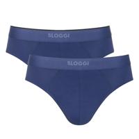 Sloggi men Ever Ease 2-pack slips blauw Sloggi men Ever Ease 2-pack slips blauw