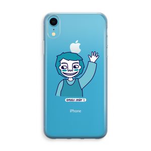 Zwaai: iPhone XR Transparant Hoesje
