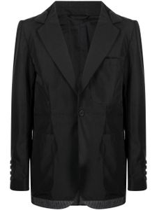 The Power For The People blazer à simple boutonnage - Noir