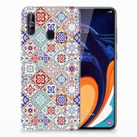 Samsung Galaxy A60 | TPU | Siliconen hoesje | Tiles Color