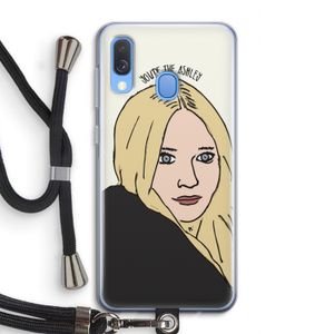 Ashley: Samsung Galaxy A40 Transparant Hoesje met koord