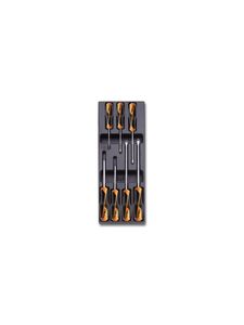 Beta Harde voorgevormde inzetbakken met assortiment gereedschap T208 - 024240208