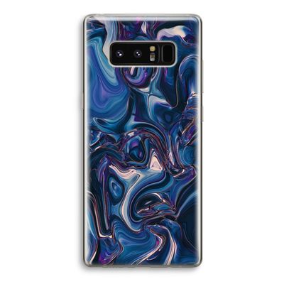 Mirrored Mirage: Samsung Galaxy Note 8 Transparant Hoesje