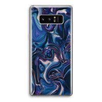 Mirrored Mirage: Samsung Galaxy Note 8 Transparant Hoesje