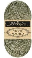 Scheepjes Stone Washed 851 Chlorite Green