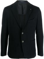 Tagliatore blazer boutonné à revers crantés - Bleu