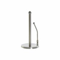 Houder voor keukenpapier DKD Home Decor Zilverkleurig Roestvrij staal 17 x 17 x 35 cm