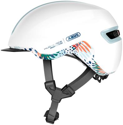 Abus helm hud-y flower wit m 54-58cm
