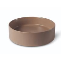 Waskom Luca Sanitair Ceramics Rond 39,4x39,4x11,5 Keramiek Mat Cappuccino Luca Sanitair