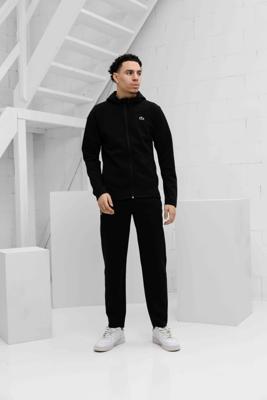 Lacoste Sport Hooded Trainingspak Heren Zwart - Maat XS - Kleur: Zwart | Soccerfanshop