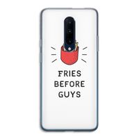 Fries before guys: OnePlus 7 Pro Transparant Hoesje