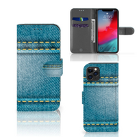 Apple iPhone 11 Pro Wallet Case met Pasjes Jeans