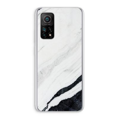 Elegante marmer: Xiaomi Mi 10T 5G Transparant Hoesje