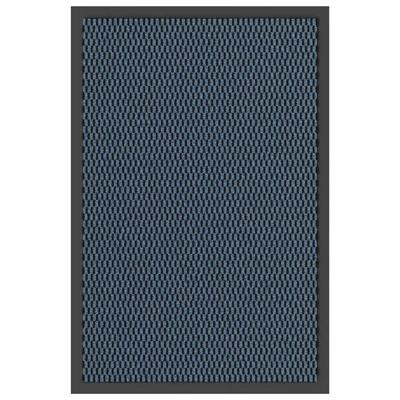Deurmat 40x60 cm blauw