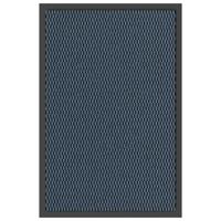 Deurmat 40x60 cm blauw