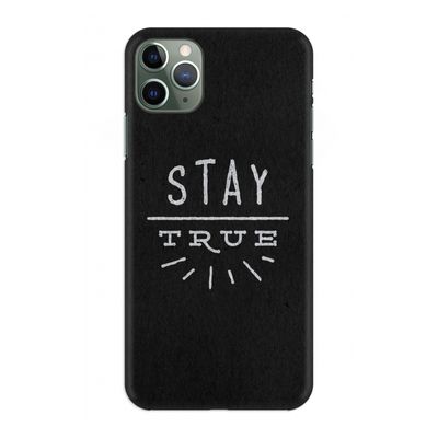 Stay true: Volledig geprint iPhone 11 Pro Max Hoesje