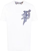 Philipp Plein t-shirt à motif cachemire - Blanc - thumbnail