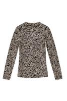 Like Flo Teens - Meisjes col trui viscose - Elin - Antraciet Like Flo Teens - Meisjes col trui viscose - Elin - Antraciet