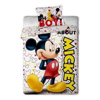 Disney Mickey dekbedovertrek - Microvezel - 1-persoons (140x200 cm + 1 sloop) - Multi - thumbnail