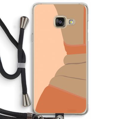 Bikini: Samsung Galaxy A3 (2016) Transparant Hoesje met koord