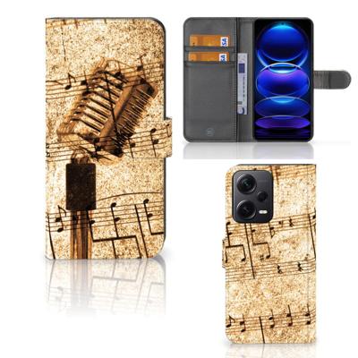 Xiaomi Poco X5 Pro | Note 12 Pro 5G | Telefoonhoesje met foto | Bladmuziek