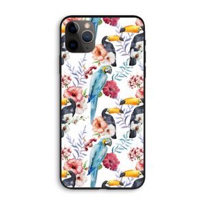 Bloemen tukan: iPhone 11 Pro Max Biologisch afbreekbaar hoesje