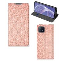 OPPO A73 5G | Hoesje met Magneet | Pattern Orange