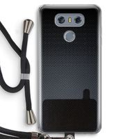 Musketon Halftone: LG G6 Transparant Hoesje met koord
