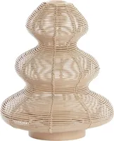 Light & Living windlicht metaal christmas tree 16x19cm crème