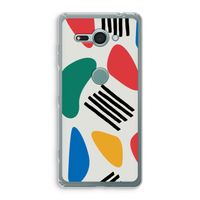 Illustratieve pop 1: Sony Xperia XZ2 Compact Transparant Hoesje Illustratieve pop 1: Sony Xperia XZ2 Compact Transparant Hoesje