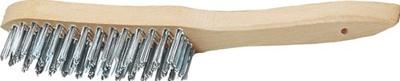 Promat /tecwerk staalborstel | lengte 295 mm | 0,35 mm gietijzer | 3-rijig - 4000841013