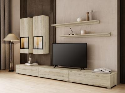Tv-meubel set BABEL 5 deuren sanremo zonder led zonder salontafel