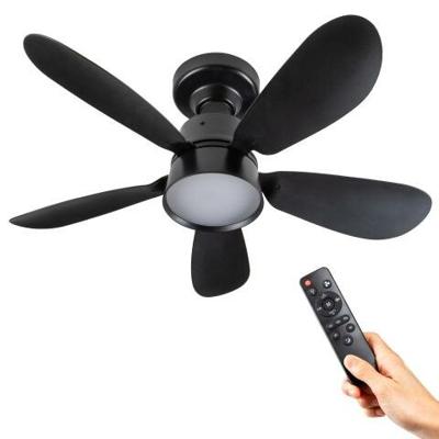 Plafondventilator met LED Verlichting | 53cm | 12W | IP65 | LED'S LIGHT | LED'S LIGHT | LED'S LIGHT | LED'S LIGHT