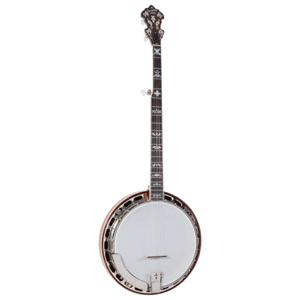 Recording King RK-ELITE-75 Elite Flying Eagle 5-Snarige Banjo met armsteun en luxe koffer