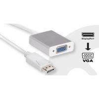 club3D CAC-2003 DisplayPort Adapter [1x DisplayPort stekker - 1x VGA-bus] Wit