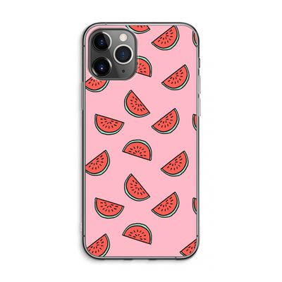 Watermeloen: iPhone 11 Pro Max Transparant Hoesje