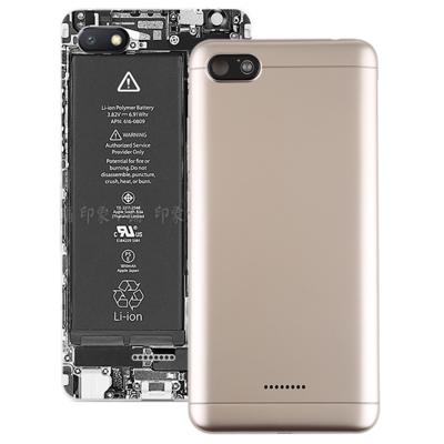 Achterste schutblad met Zijtoetsen voor Xiaomi Redmi 6A(Gold)