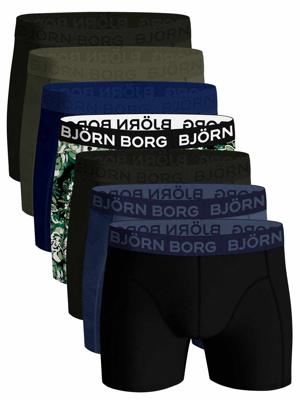 Björn Borg - 7 pack - Ess. Cotton Shorts - MP003, Maat:XL