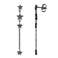iXXXi Oorbellen 4 Stars Drangle Zwart