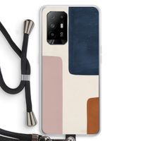 Geo #5: Oppo A95 5G Transparant Hoesje met koord