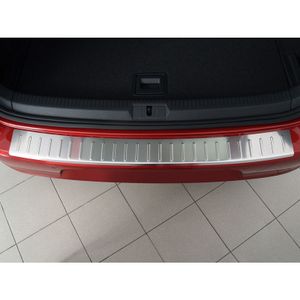 RVS Bumper beschermer passend voor Volkswagen Golf VII 5 deurs 2012- 'Ribs' AV235679