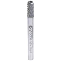 KS Tools 5153242 Freesstift Hardmetaal Lengte 61 mm Afmeting, Ø 6 mm