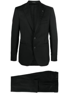 Tagliatore costume à veste à simple boutonnage - Noir