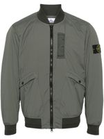 Stone Island veste bomber à patch Compass - Vert - thumbnail